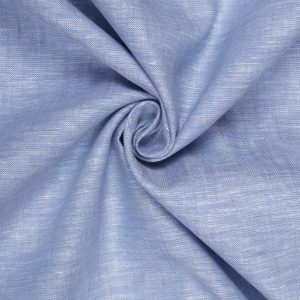 Elegant Sky Blue Linen Fabric