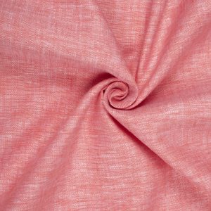 Light Red Linen Fabric