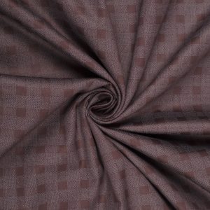 Brown Cotton Satin Fabric
