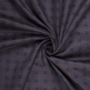 Slate Maroon Premium Cotton Fabric