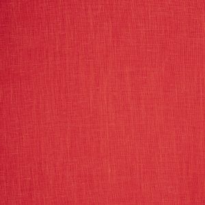 Bright Red Linen Fabric