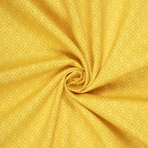 Yellow Print Premium Cotton Fabric