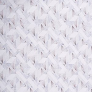 Light Blue Brown Print Premium Cotton Fabric