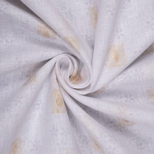 Gray Mix Print Premium Cotton Fabric