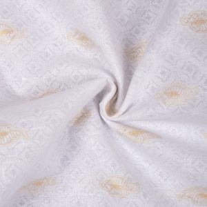 Gray Mix Print Premium Cotton Fabric