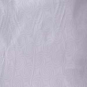 White Self Motif Giza Cotton Fabric