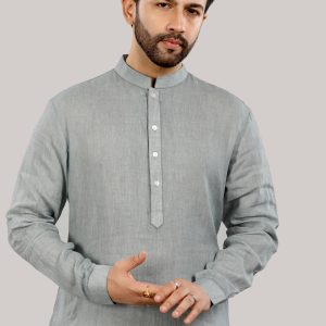 Elegant Linen Kurta for Men