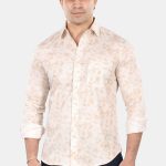 Pastel Floral Giza Cotton Shirt