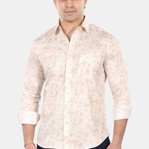 Pastel Floral Giza Cotton Shirt