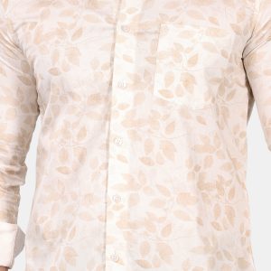 Elegant Pastel Floral Giza Cotton Shirt
